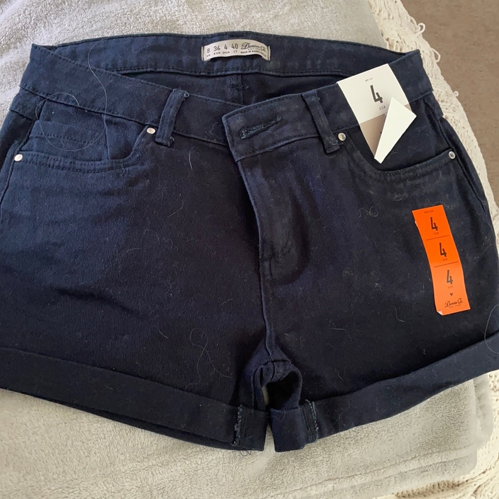 Blue shorts